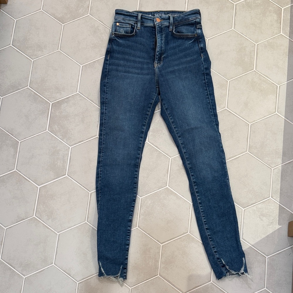 H&M Ulta high waist skinny jeans